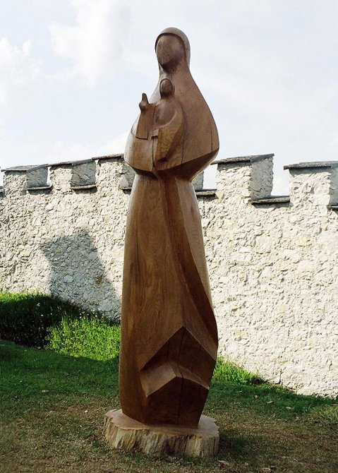 Vierge (bois)